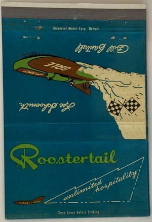 The Roostertail - Matchbook (newer photo)